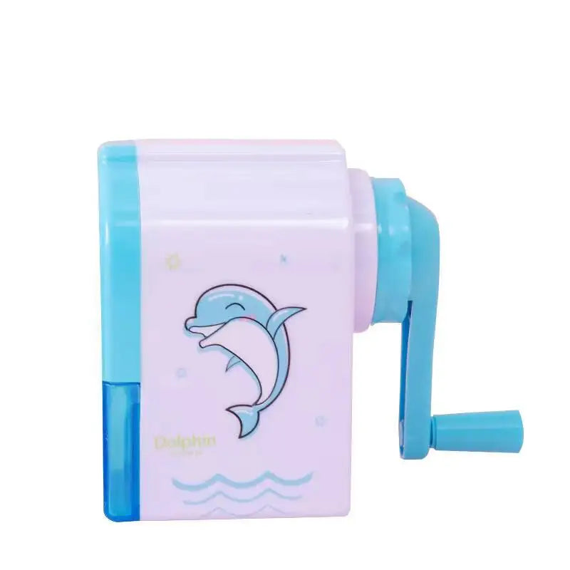 1-2 Pcs Cute Unicorn/Dolphin Mechanical Sharpener for Pencil School Office Supplies Creative Stationery Back to School