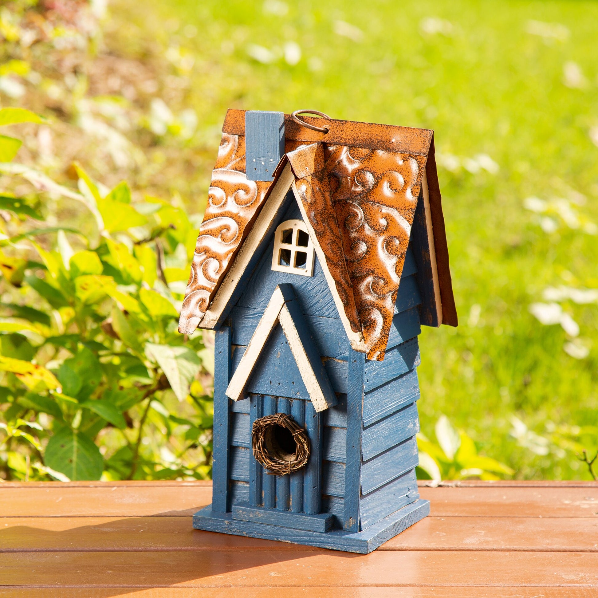 12.00-In H Multi Wood Variety Decorative Bird House