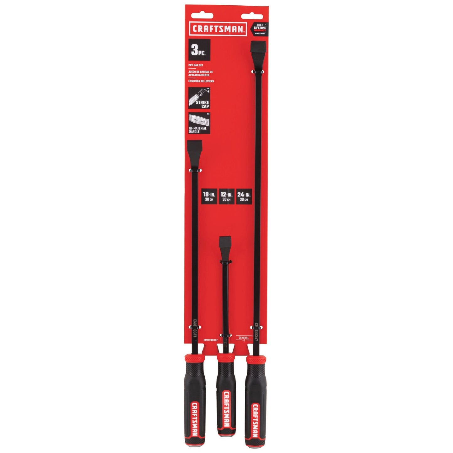 Automotive Pry Bar Set 3 -Pack
