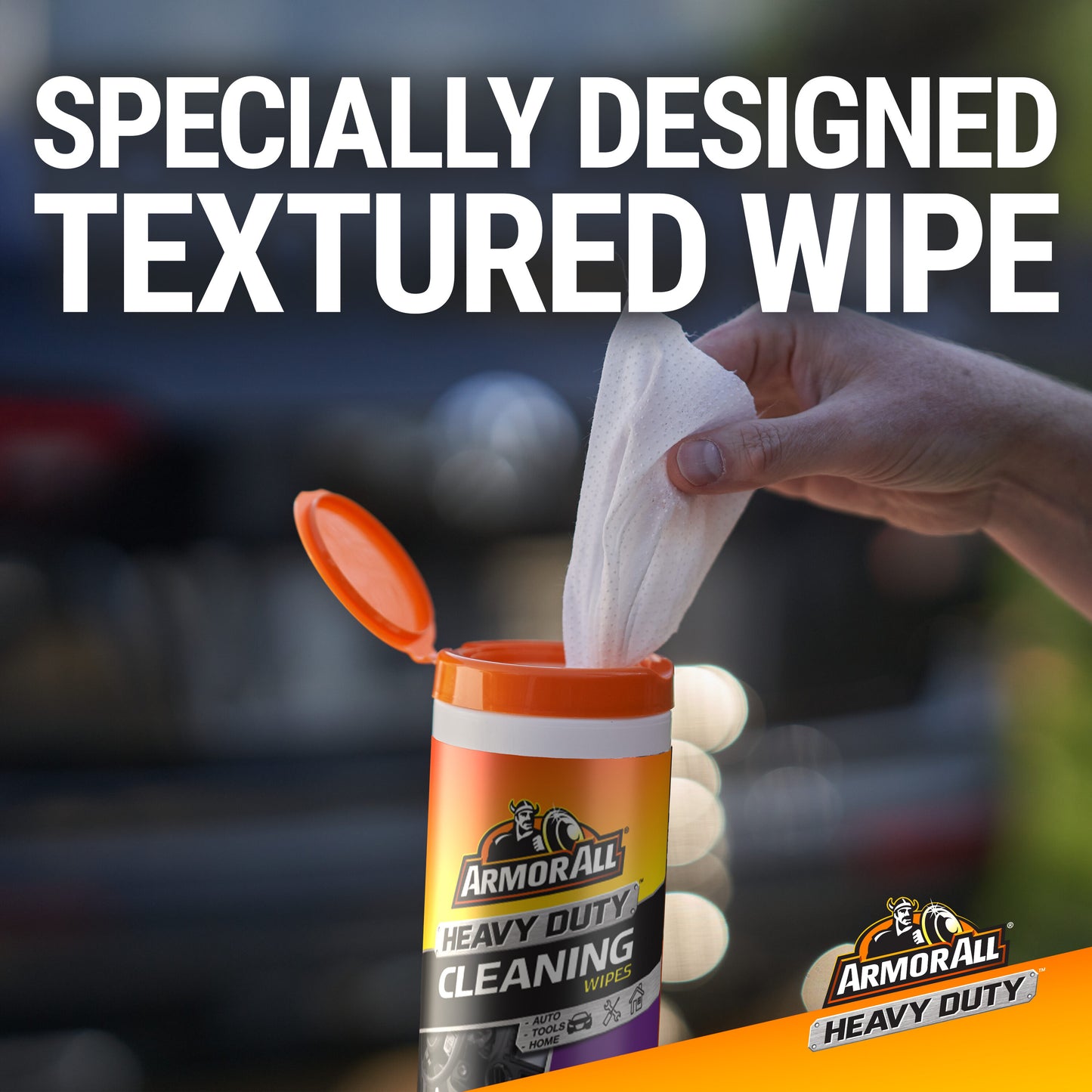 Heavy Duty Cleaning Wipes 25 -Count Wipes Car Interior Cleaner