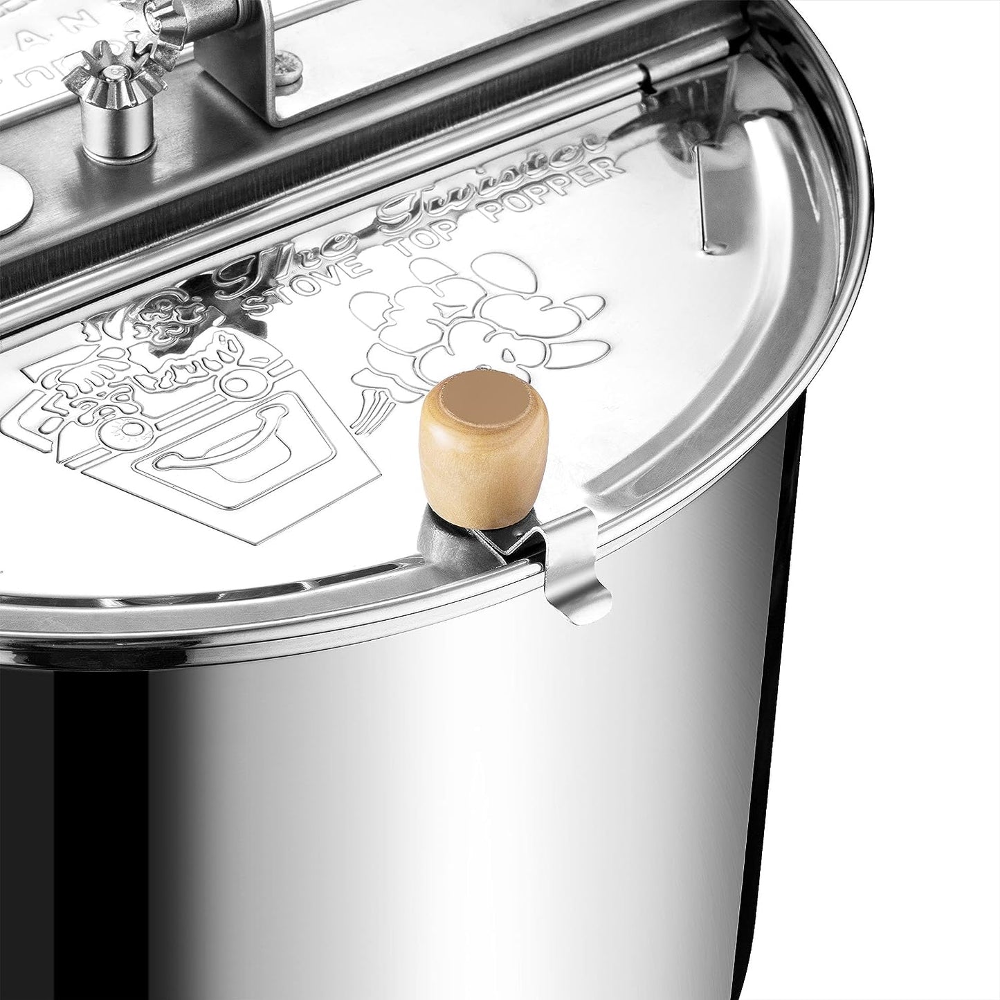 GREAT NORTHERN Stainless Steel Popcorn Popper Set