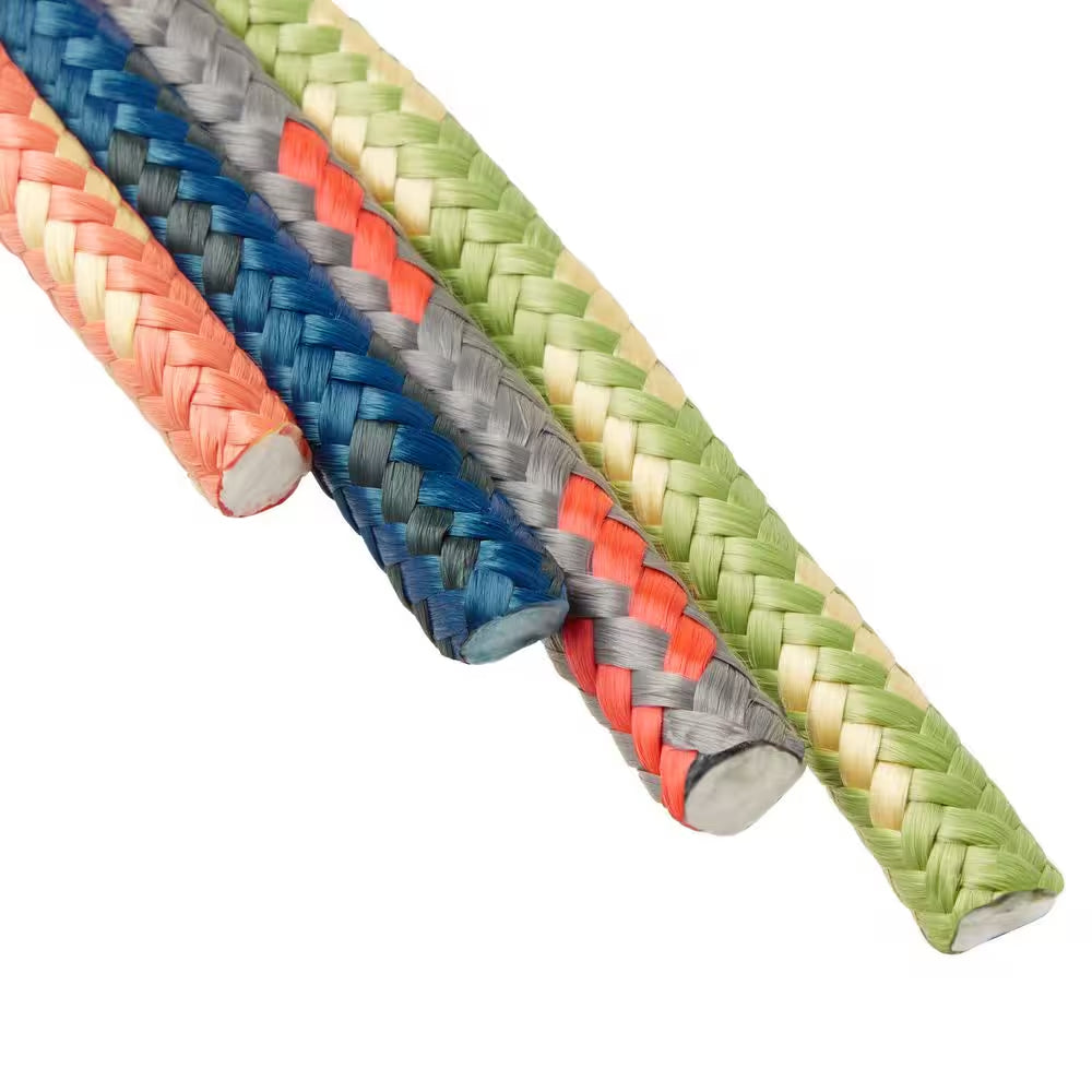 3/8 In. X 100 Ft. Diamond Braid Polypropylene Rope (1 Color per Each Order)