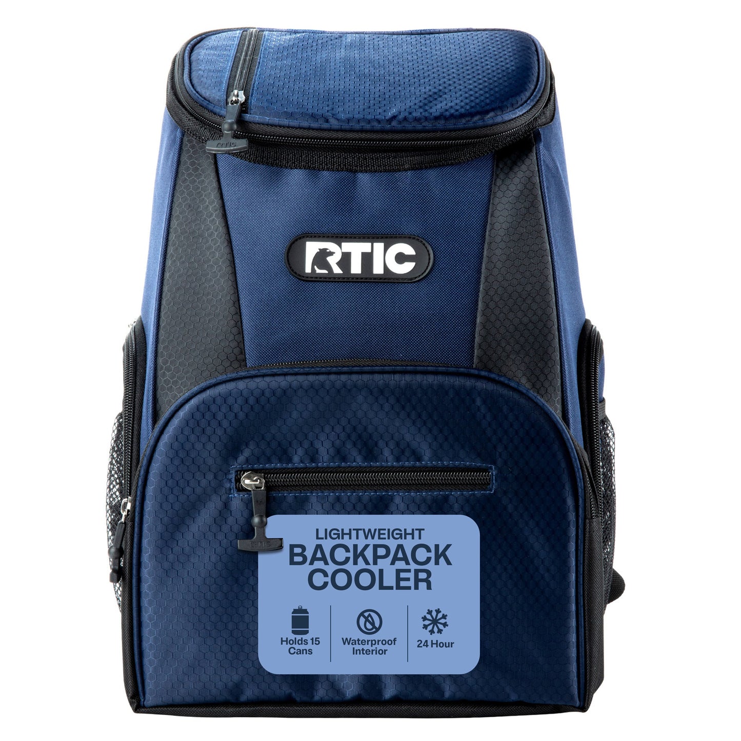 Black 10 Quart(S) Soft Insulated Backpack Cooler