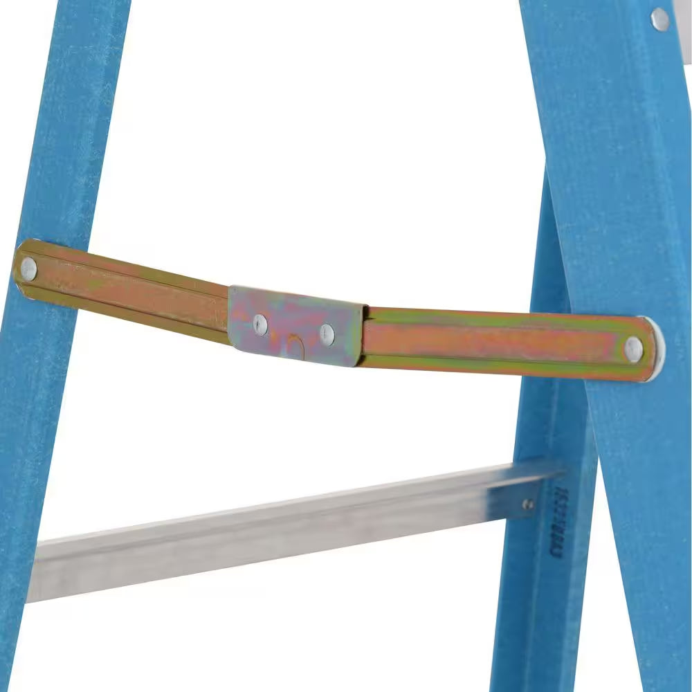 5 Ft. Fiberglass Step Ladder with 250 Lb. Load Capacity Type I Duty Rating