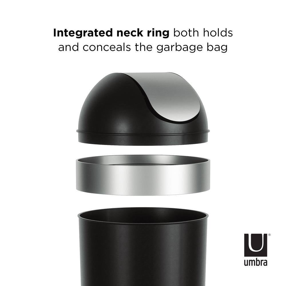 Venti 16.5 Gal. Plastic Waste Basket
