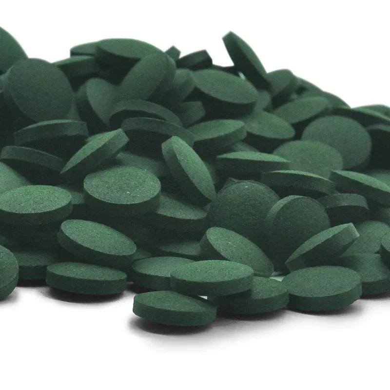 100/500Pcs Spirulina Tablets Enrichment Favorite Pet Food Fish Crystal Red Shrimp Pet Food