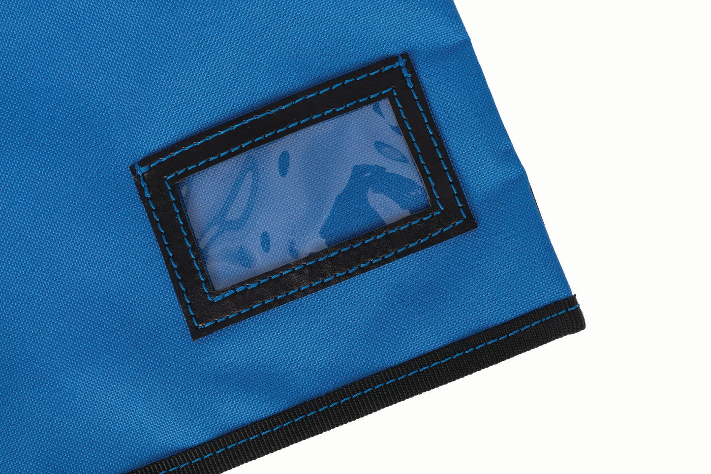 Blue Polyester 12-In W X 0.25-In D X 7.25-In L Zippered Document Bag