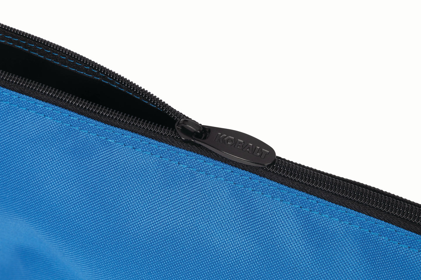 Blue Polyester 12-In W X 0.25-In D X 7.25-In L Zippered Document Bag
