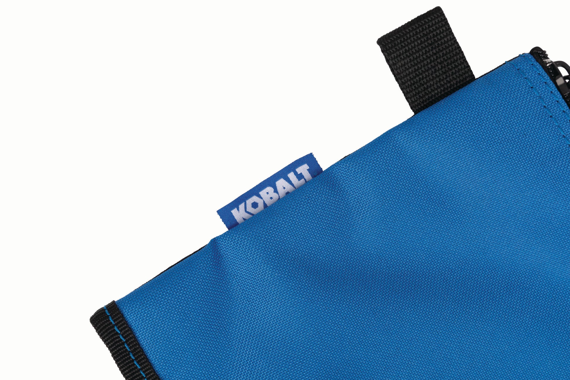 Blue Polyester 12-In W X 0.25-In D X 7.25-In L Zippered Document Bag