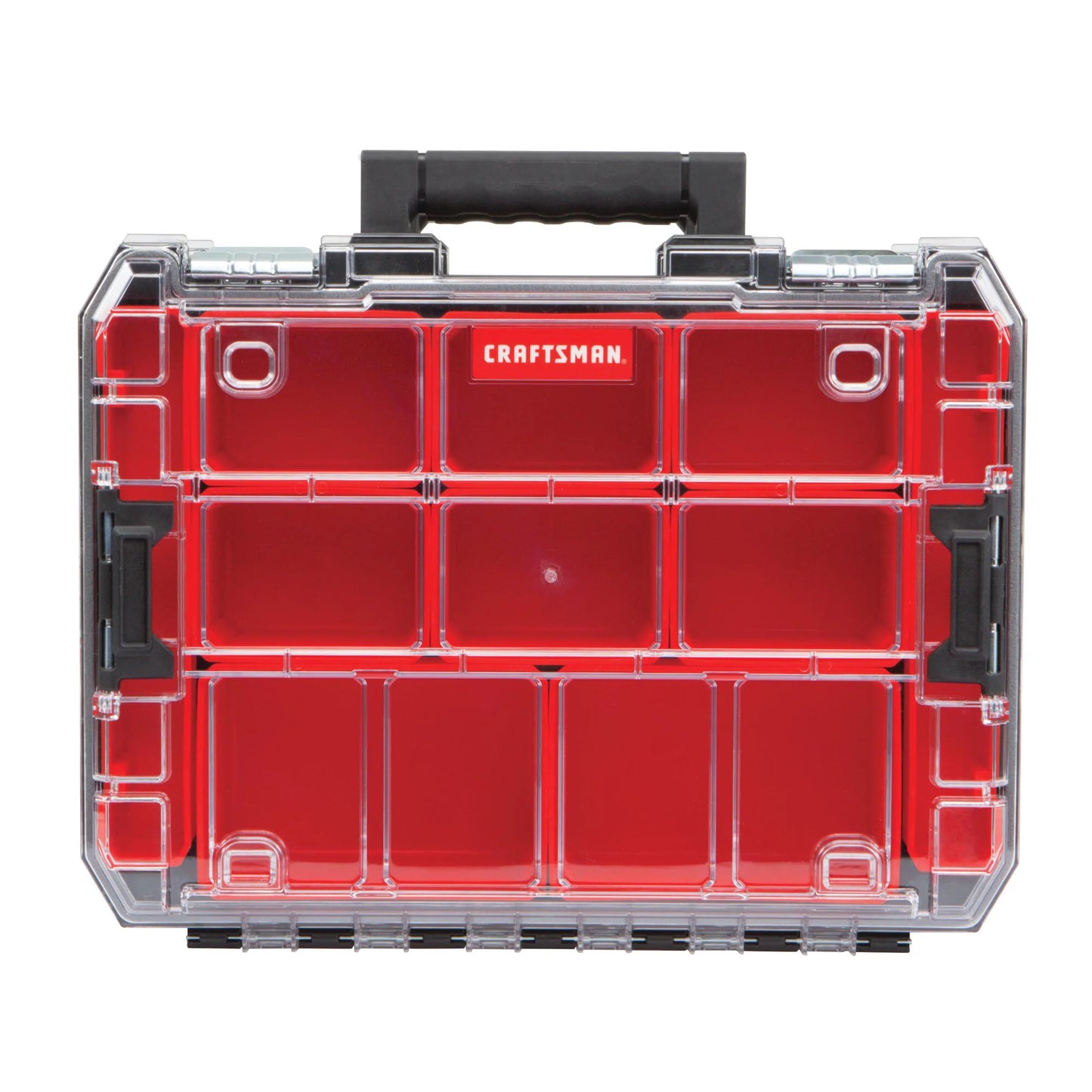 VERSASTACK 10-Compartment Large Plastic Small Parts Organizer