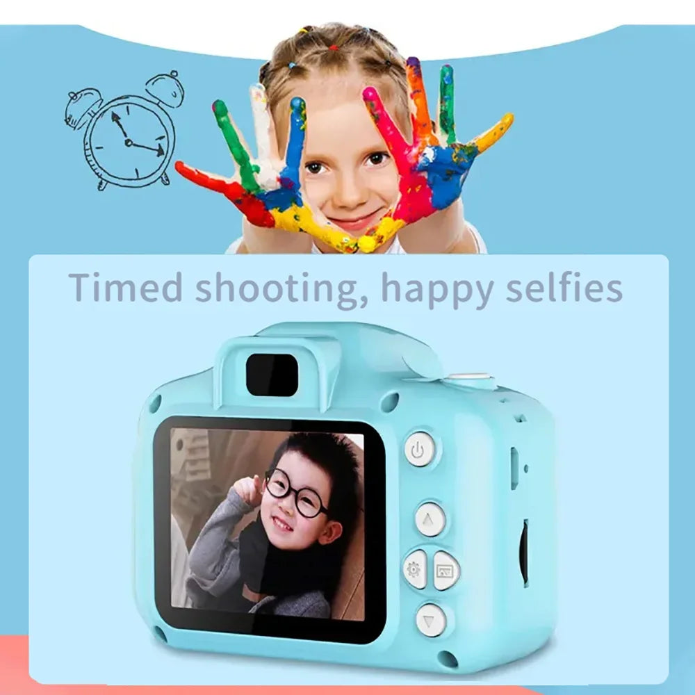 Lovely X2 Children Mini Digital Camera Can Take Pictures Video Small Camera Photography Children Birthday Gift Kids Toys for Kid