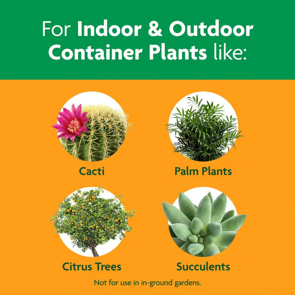Cactus, Palm and Citrus Potting Mix Soil 8 Qt. Great for Succulents, for Indoor or Outdoor Container Plants (2-Pack)