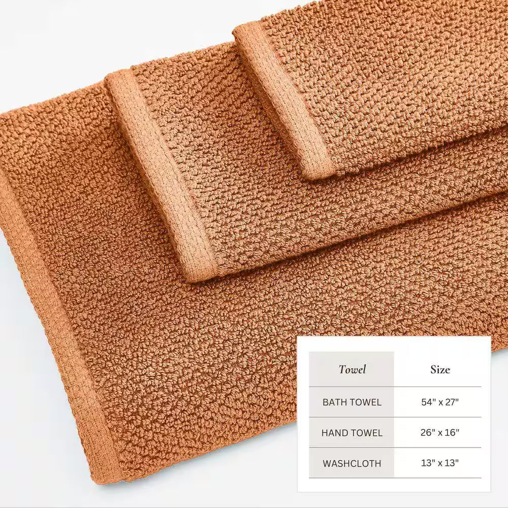 Clay 6-Piece Cotton Quick-Dry Towel Set