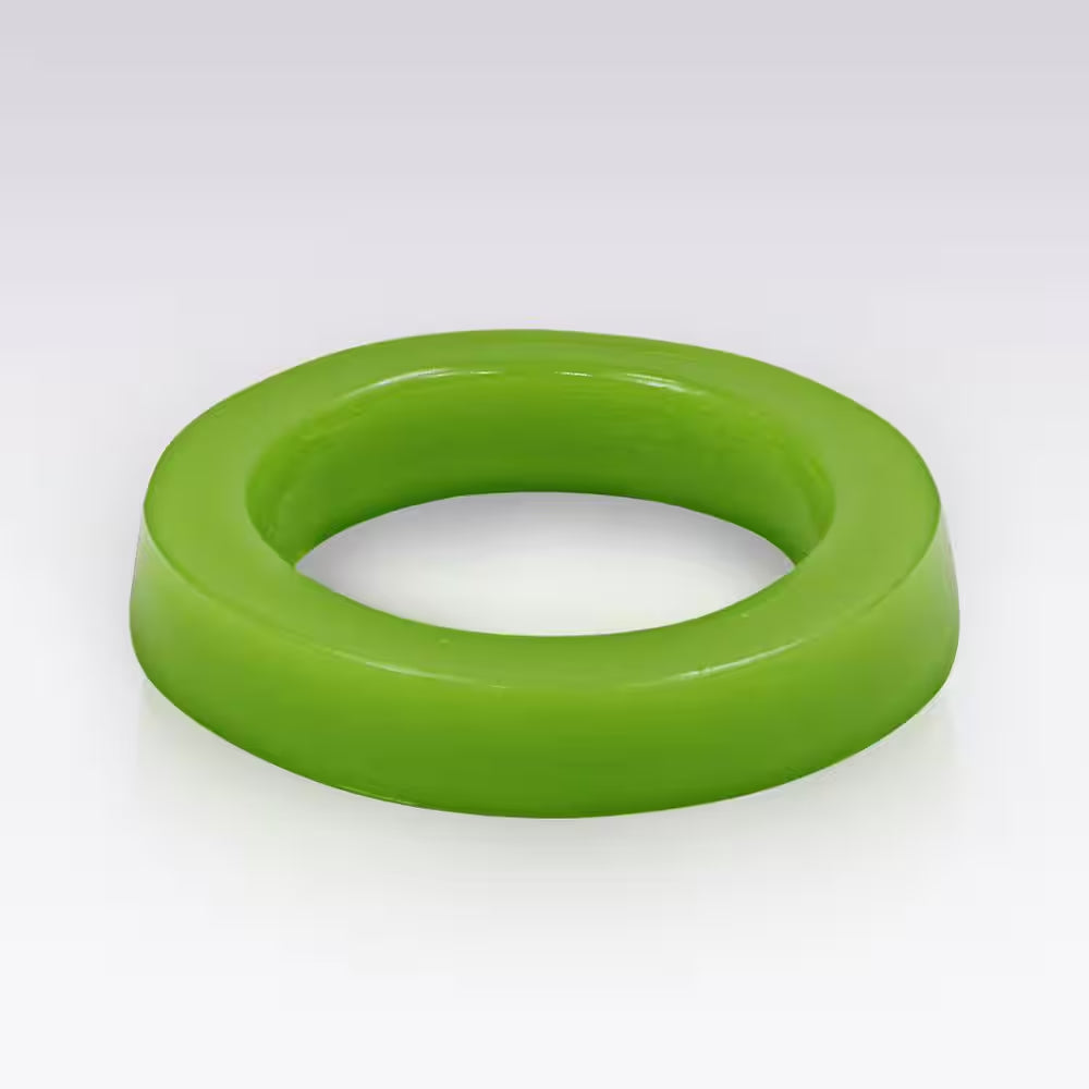 Universal Fit for 3 In. and 4 In. Waste Lines Elastic Waxless Toilet Ring Seals Bowl