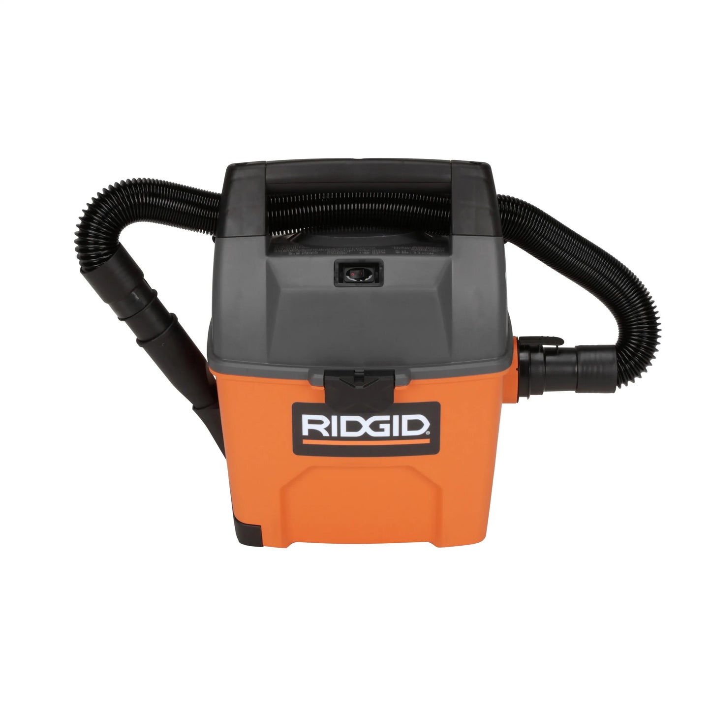 RIDGID 3 Gallon 3.5 Peak HP Portable Wet/Dry Shop Vacuum with Built in Dust Pan, LED Lighted Car Nozzle and Car Cleaning Kit