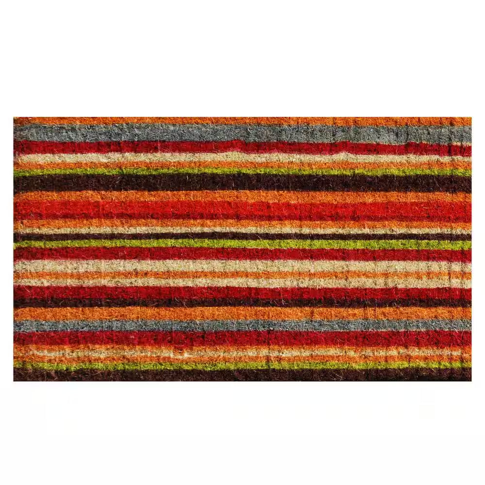Palisades Stripe Door Mat 17 In. X 29 In.