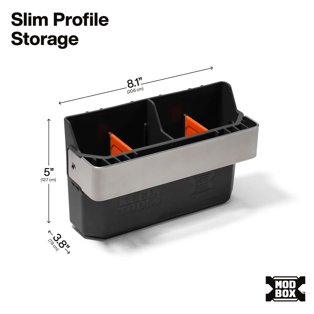 Modbox Parts Bin Rail Attachment