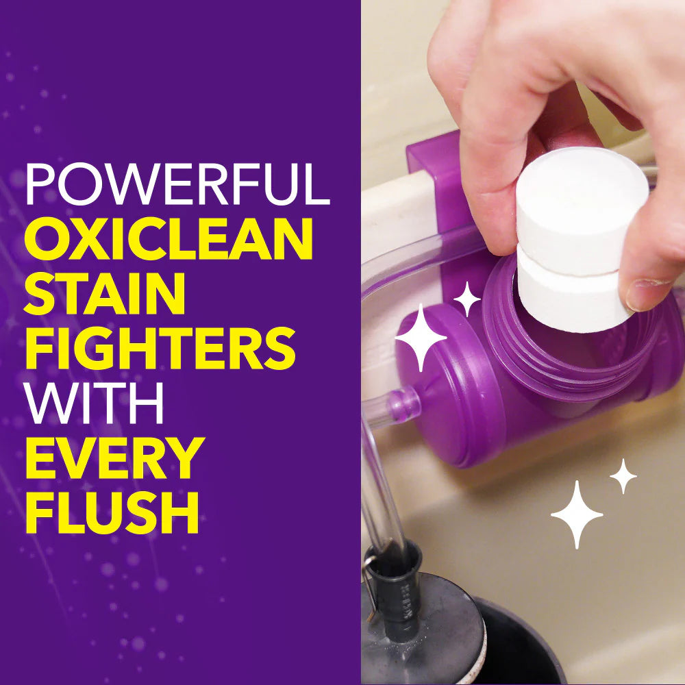 Scrub Free Continuous Clean Toilet Cleaning System Toilet Bowl Cleaner Kit
