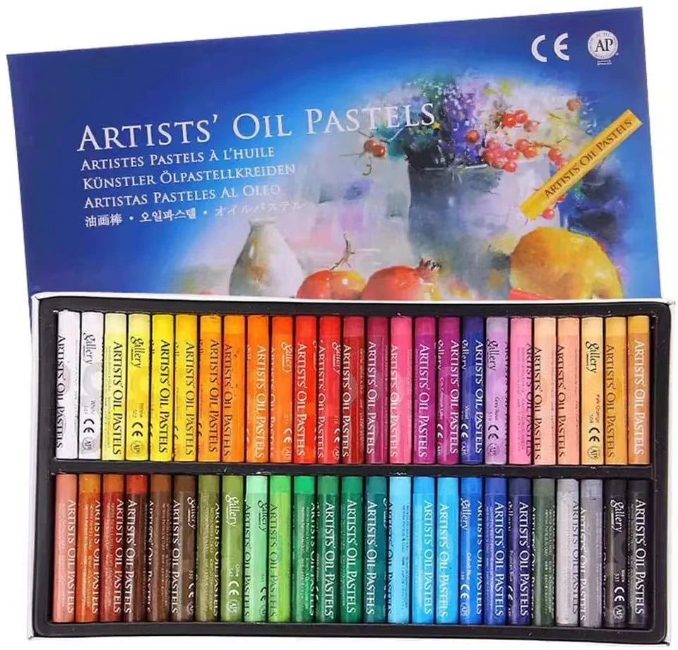 MUNGYO Artist Soft Oil Pastel Set Professional Painting Drawing Graffiti Art Crayons Washable Non Toxic Art Supply 12/25/50Color