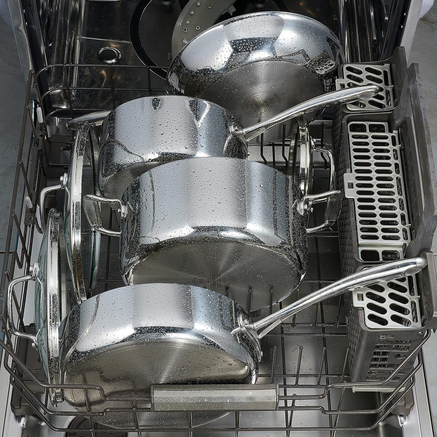 Tramontina Gourmet Tri-Ply Clad 8 qt. Stainless Steel Stock Pot with Lid