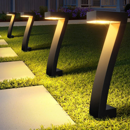 Upgraded Bright LED Solar Lights Outdoor Pathway Lights, IP65 Waterproof Solar Garden Lights for Yard Driveway Walkway Decor