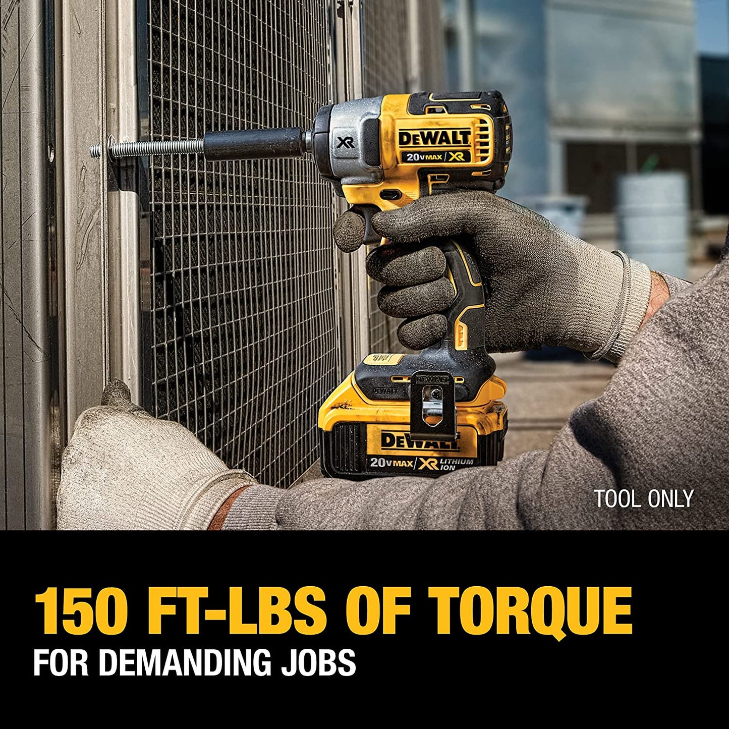 DEWALT  20V MAX XR Cordless Brushless 3/8 in. Compact Impact Wrench (Tool Only)