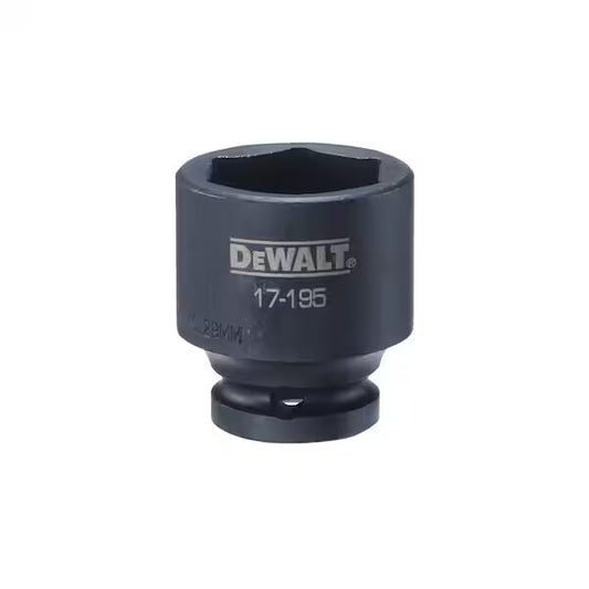 DEWALT  1/2 in. Drive 29 mm 6-Point Impact Socket
