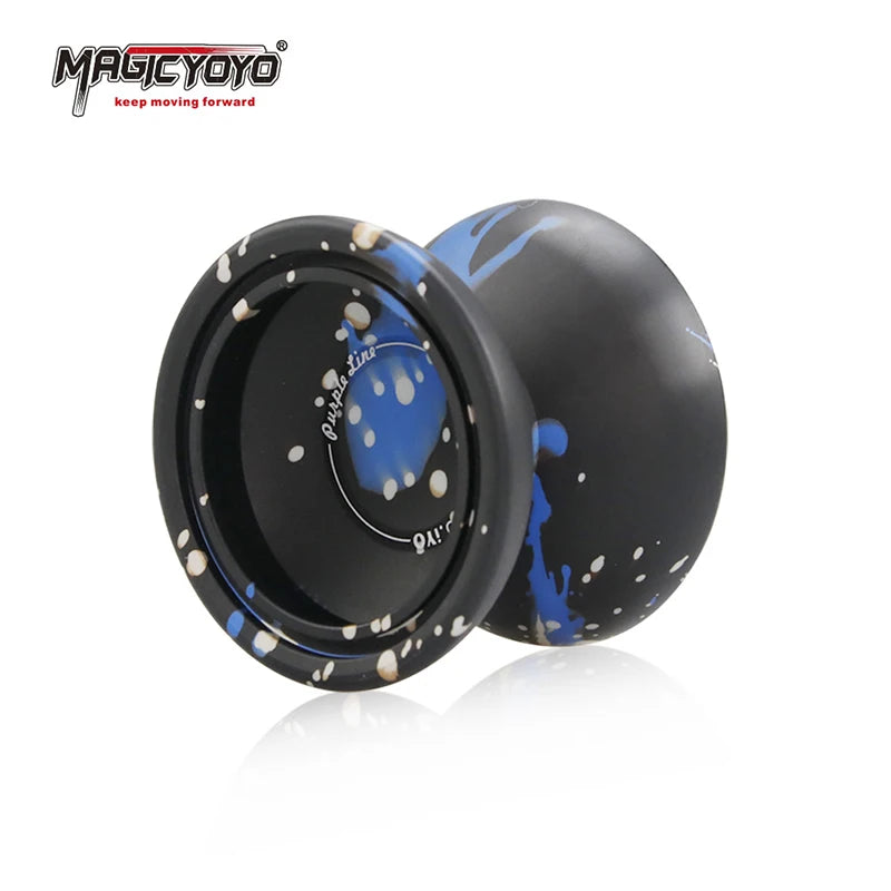 Original MAGICYOYO aluminum alloy boy yoyo ball children classic toy T5- sapphire blue professional metal yo-yo