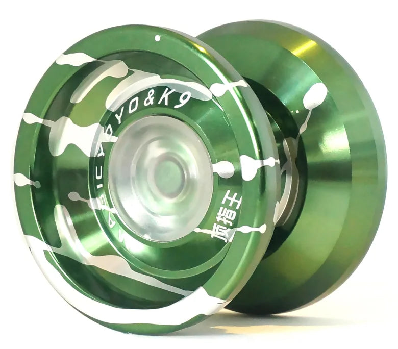 Original MAGICYOYO aluminum alloy boy yoyo ball children classic toy T5- sapphire blue professional metal yo-yo