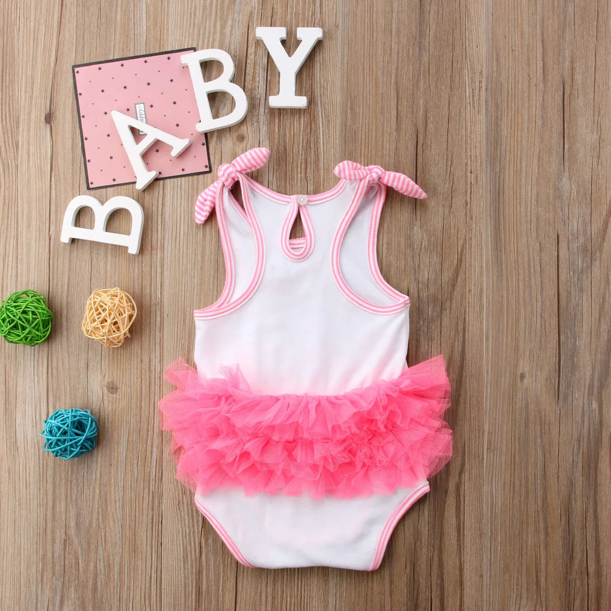 Citgeett Summer Newborn Toddler Baby Girls Flamingo Strap Bodysuit Jumpsuit Sweet Summer 3D Cute Outfits Clothes