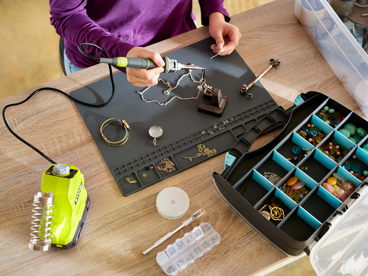 RYOBI ONE+ 18V 120-Watt Cordless Soldering Iron Topper (Tool Only ...