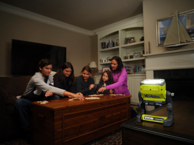 RYOBI ONE+ 18V Cordless Hybrid LED Flood Light (Tool Only)