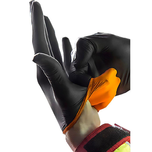 HDX Pop-N-Go Disposable Nitrile Gloves (40-Count)