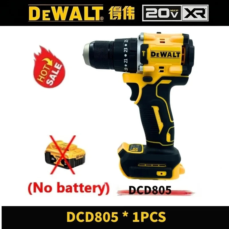 100% Genuine Dewalt 20V Battery, 6AH Rechargeable Lithium Ion Battery, Dewalt DCB200 Power Tool Replacement Battery
