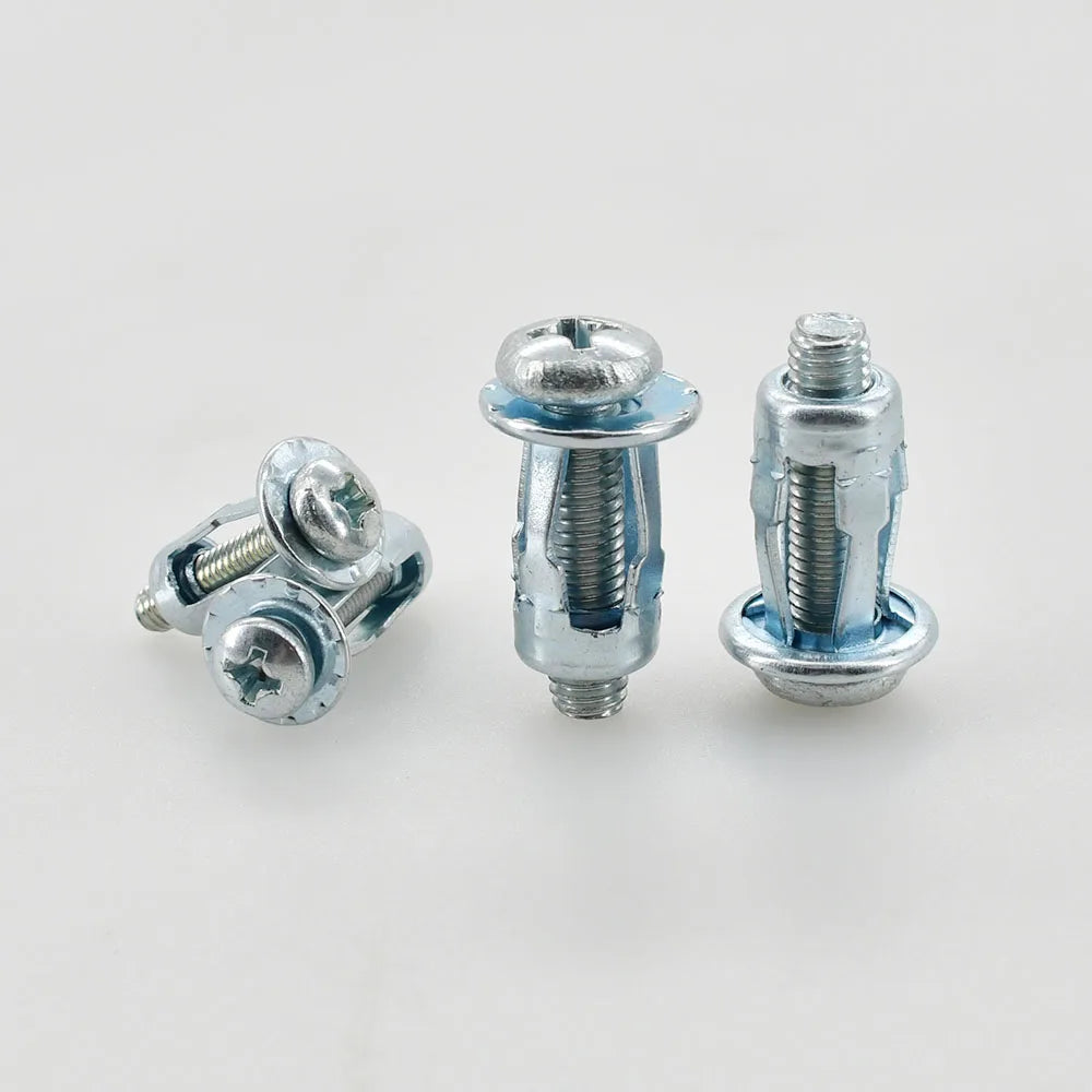 20/30/50Pcs Petal Shape Rivet Nut Screw Bolt Kit Expansion Metal Rivetnut Panel License Plate Clamp Lock Jack Nuts M4 M5 M6 M8