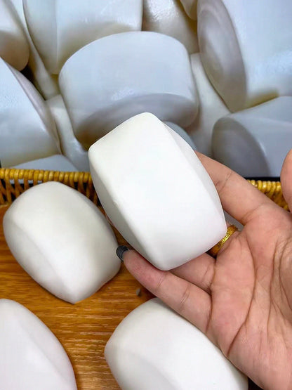 Crunchy Tofu Stress Ball Shapeable Food-shaped Squeeze Ball ASMR Sensory Anti Stress Fidget Classroom Toys for Adults Christmas