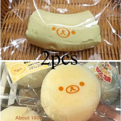 Handmade Carrot Bear - Banana Bear Shape, Relieve Stress - Food grade Silicone S, Super Soft, Slow Rebound Pressure Resistant To