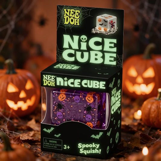 NeeDoh Halloween Gifts Such As Spiders and Pumpkins. Sensory Toys for Relieving Stress. Soft Decompression Toys