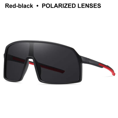 Large Frame UV400 Polarized/Photochromic Sports Cycling Bike Glasses Men Women TR90 MTB Baseball Fishing Softball Sunglasses
