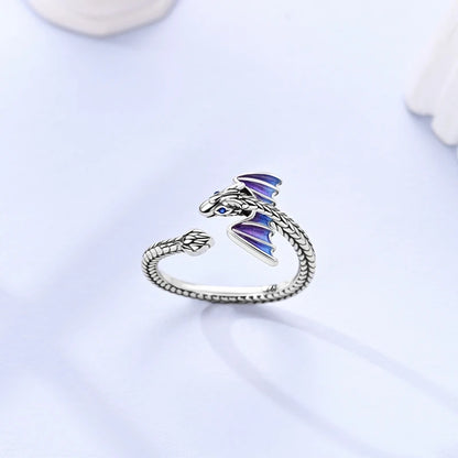 MULA 925 Sterling Silver Rings Retro Sun Moon Stars Adjustable Open Ring For Women Man Wedding Band Party Fashion Jewelry Gift