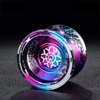 Fashion 10 Ball Bearing Metal Yoyo Alloy Aluminum High Speed Yo Yo Toys Unresponsive Spinning String Yoyo Ball Children's Toy