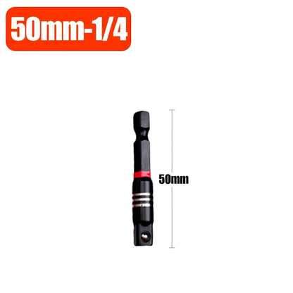 Impact Socket Adapter Set Converts 1/4" 3/8" 1/2" Drive Bits Extension Bit Square Tip Power Tools High Torque Impact Wrench