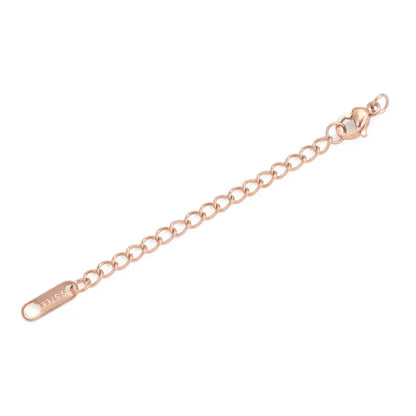 10pcs Stainless Steel Extension Extended Tail Chains With Lobster Clasps For Bracelet Necklace DIY Jewelry Making Supplies