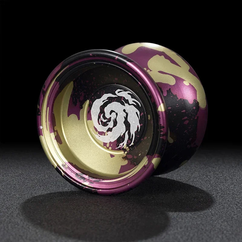 Yoyo Professional Magic Yoyo Metal Yoyo With 10 Ball Bearing Alloy Aluminum High Speed Unresponsive Yoyo Classic Toys For Kids