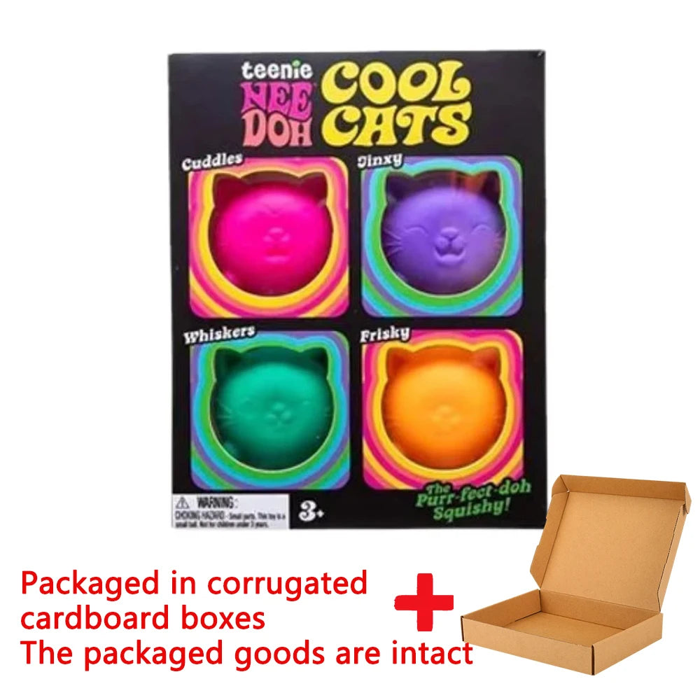 2026 NEW NeeDoh Christmas 24 Days Surprise Squishy Fidget Toy Advent Calendar Countdown Blind Box Countdown Calendar Fingertip
