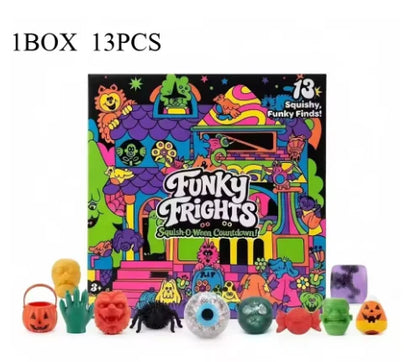 2026 NeeDoh Advent Calendar 3D PVC FidgetChristmas Countdown Calendar Surprise Box Stress Relief Toy New Year Holiday adult toys