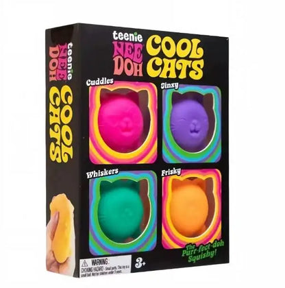 @Schylling Needoh Nice Cube Sensory Nice-Sicle Stress Relief Squishy Cube Anti-Anxiety Squeeze Object For Focus ADHD Population