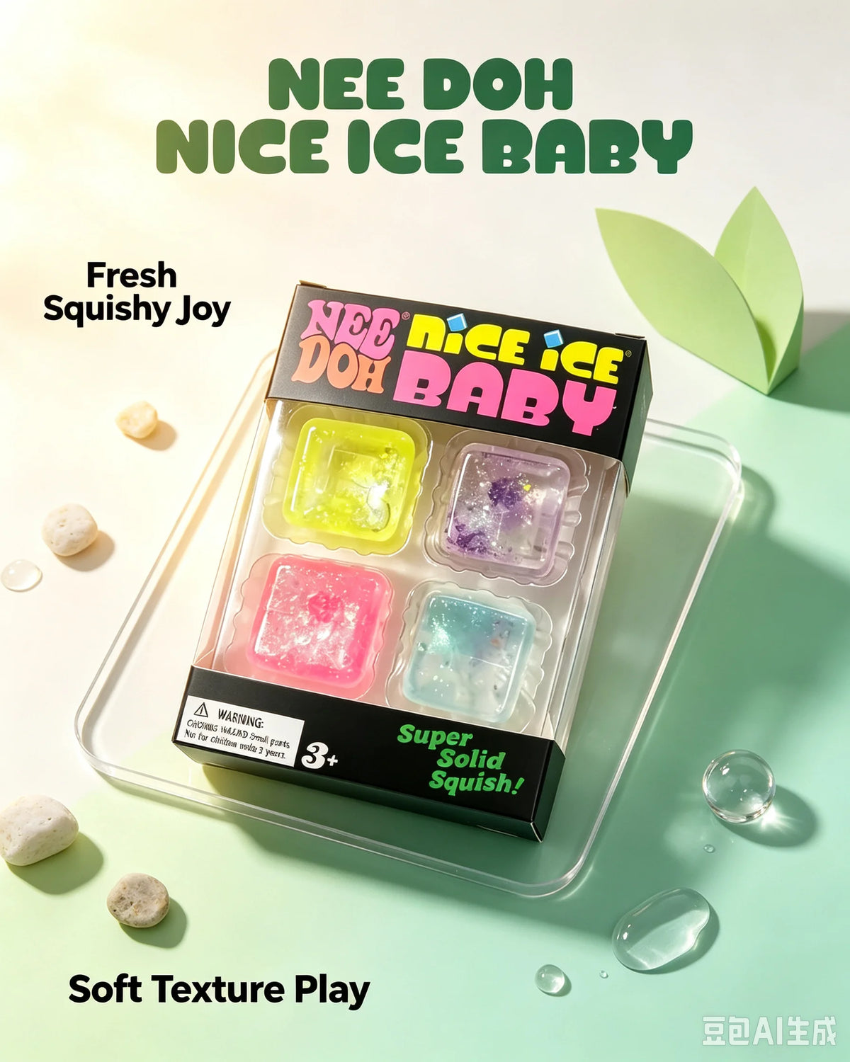 NEEDOH Christmas Easter Advent Calendar 24 Pcs Unique Cute Squishy Fidget Toy Slow Rebound Stress Relief Mystery Surprise Box