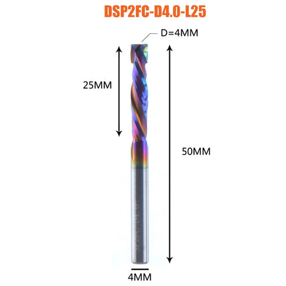 1PC woodwork milling cutter UP & DOWN Cut 2 Flutes Spiral Carbide Milling Tool CNC Router Compression Wood End Mill Cutter Bits