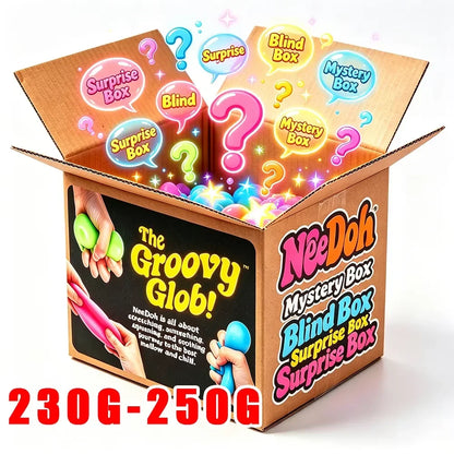 Needoh 100 Species Assorted Surprise Blind Box Slow Rebound Squeeze Fidget Toy Stress Relief Sensory Play Birthday Party Surpris
